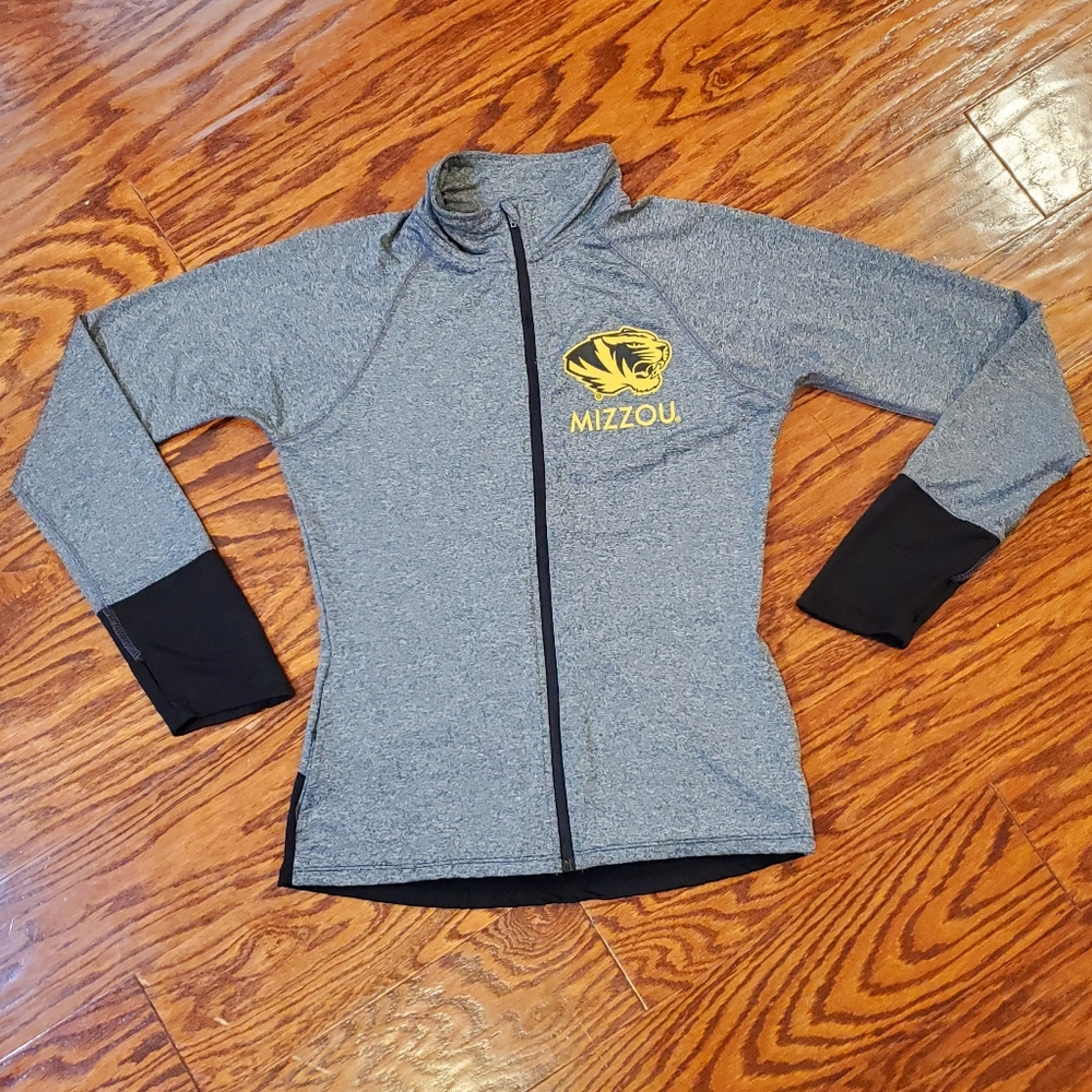 Mizzou Rivalry Threads Zip Up Jacket Sz M 8/10